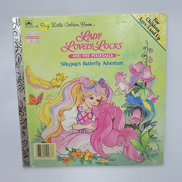 Lady Lovely Locks And The Pixietails: Silkypup Saves The Day  Little Golden Book - Picture 1 of 6